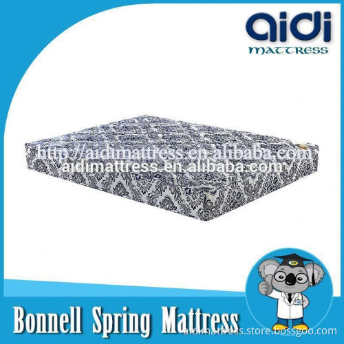 Hot Sale Bedroom Furniture Super King Size Continuous Bonnell Spring Adult Siz Bed Mattress AH-1203